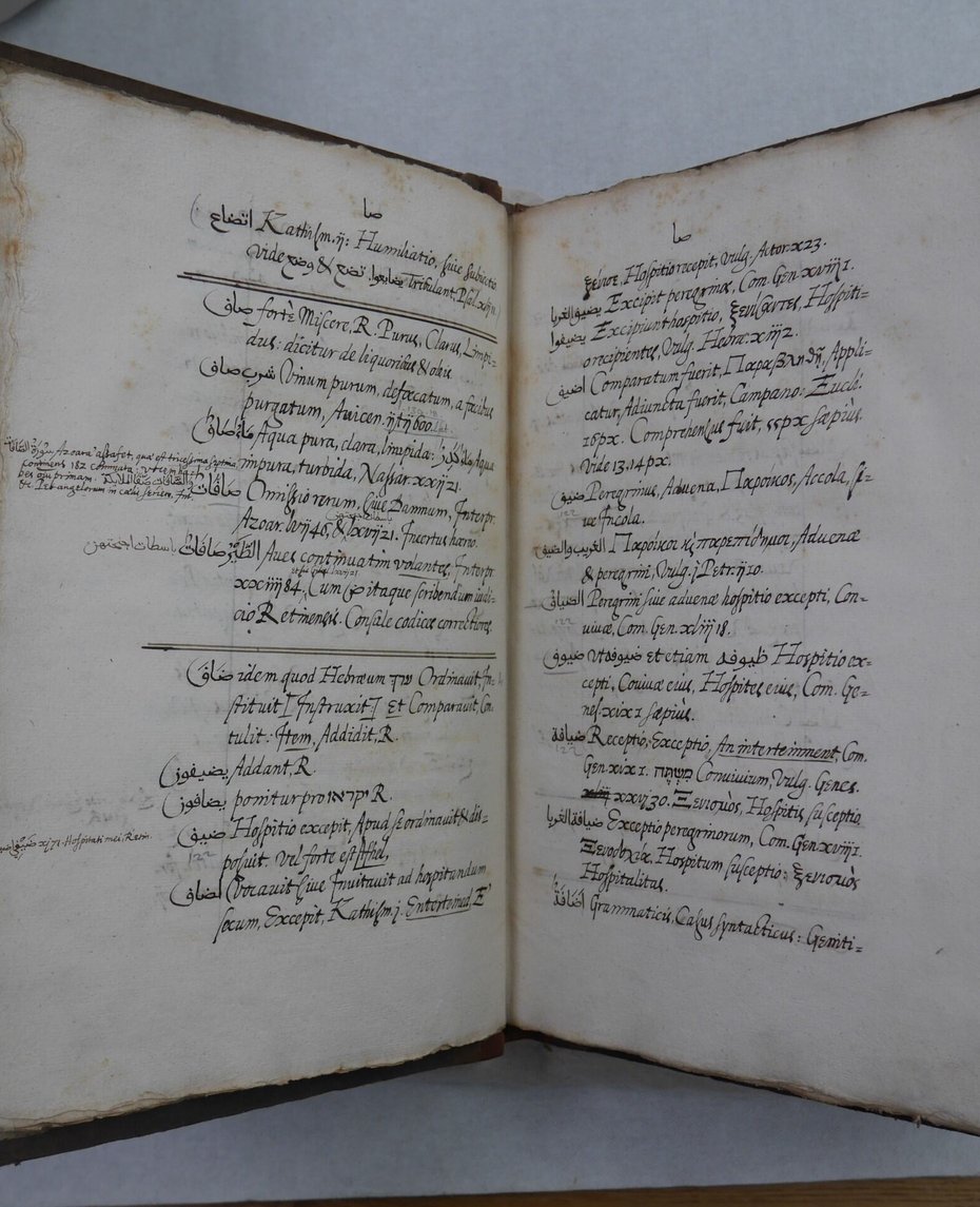 Image of Arabic-Latin Dictionary, compiled by William Bedwell