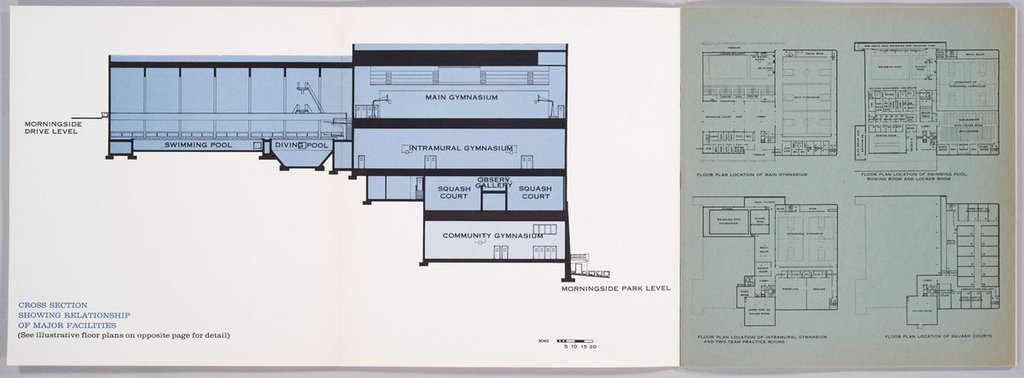 Image of Brochure: "The New Gymnasium"