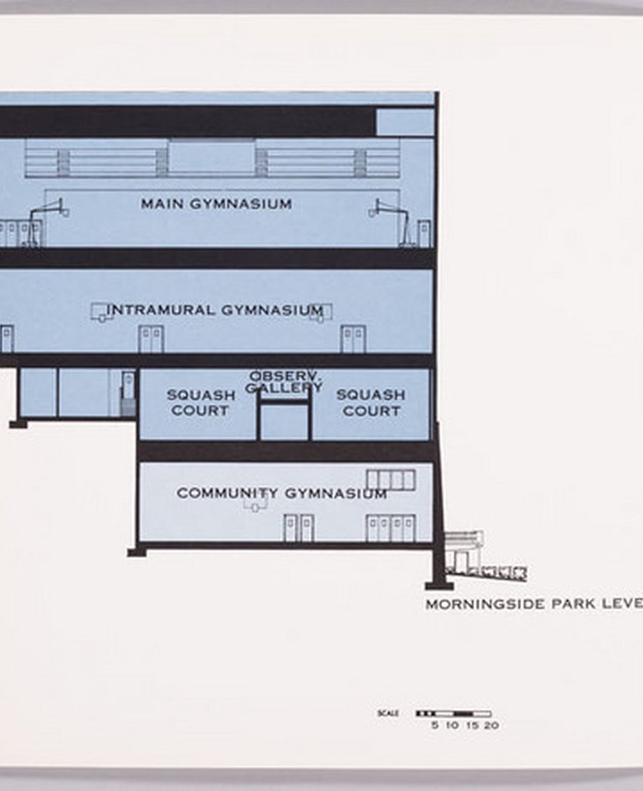 Image of Brochure: "The New Gymnasium"